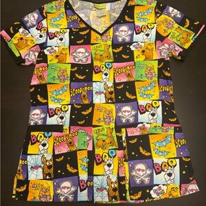 Scooby doo scrub top size XS NWOT